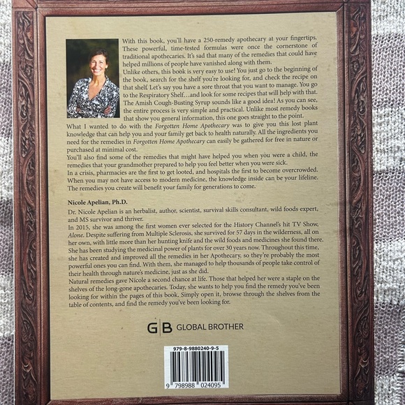 Forgotten Home Apothecary Book - Picture 2 of 2